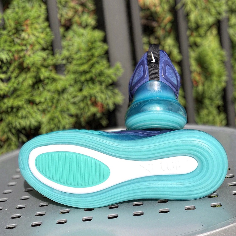 SALE NWT NIKE Air Max 720 Blue Jade - Picture 6 of 8